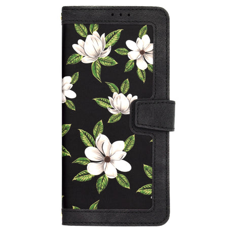 Husa de protectie Techsuit FlipCraft compatibil cu Samsung Galaxy A55 5G, Flowers of the Dawn