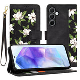 Husa de protectie Techsuit FlipCraft compatibil cu Samsung Galaxy A55 5G, Flowers of the Dawn