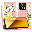 Husa de protectie Techsuit FlipCraft compatibil cu Xiaomi Redmi Note 13 5G, Sweetheart Pink