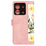 Husa de protectie Techsuit FlipCraft compatibil cu Xiaomi Redmi Note 13 5G, Sweetheart Pink