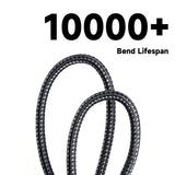 Adaptor Lito Audio Cable Adapter (LA01L), Lightning to Jack 3.5mm, Hi-Fi, 24k Gold-plated Contacts, Nylon-braided, 1m, Negru