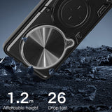 Husa de protectie Techsuit CamGuard Pro compatibil cu Oppo Reno12 F 4G / Reno12 F 5G / Reno12 FS 4G / Reno12 FS 5G, Negru