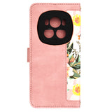 Husa de protectie Techsuit FlipCraft compatibil cu Honor Magic6 Pro, Sweetheart Pink