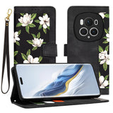 Husa de protectie Techsuit FlipCraft compatibil cu Honor Magic6 Pro, Flowers of the Dawn