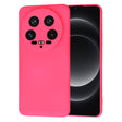 Husa de protectie Techsuit SoftFlex compatibil cu Xiaomi 14 Ultra, Roz Intens