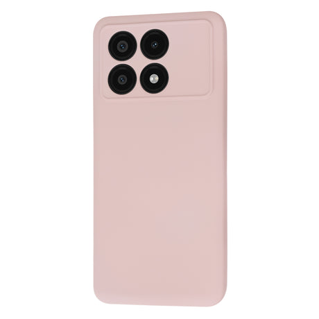 Husa de protectie Techsuit SoftFlex compatibil cu Xiaomi Poco X6 Pro, Roz Sand