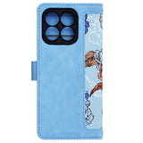 Husa de protectie Techsuit FlipCraft compatibil cu Honor X8b, Vibrant Blue