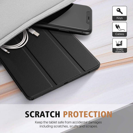 Husa de protectie tableta Techsuit FoldPro compatibil cu Samsung Galaxy Tab A7 10.4 (2020 / 2022), Negru