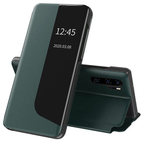 Husa de protectie Techsuit eFold Series compatibil cu Huawei P30 Pro / P30 Pro New Edition, Verde Inchis