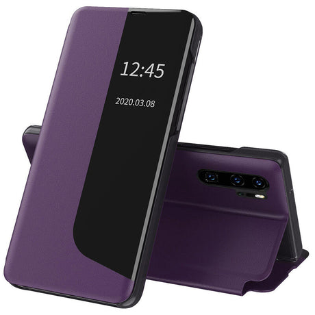 Husa de protectie Techsuit eFold Series compatibil cu Huawei P30 Pro / P30 Pro New Edition, Mov