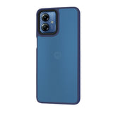 Husa de protectie Techsuit HaloFrost Series compatibil cu Motorola Moto G14, Albastru Inchis