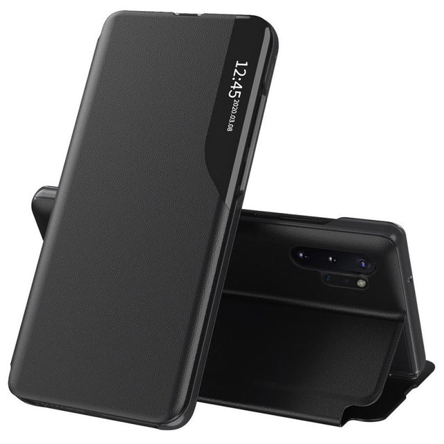 Husa de protectie Techsuit eFold Series compatibil cu Samsung Galaxy Note 10 Plus 4G / Note 10 Plus 5G, Negru