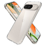 Husa de protectie Spigen Ultra Hybrid (ACS07687) compatibil cu Google Pixel 9 / 9 Pro, Transparent