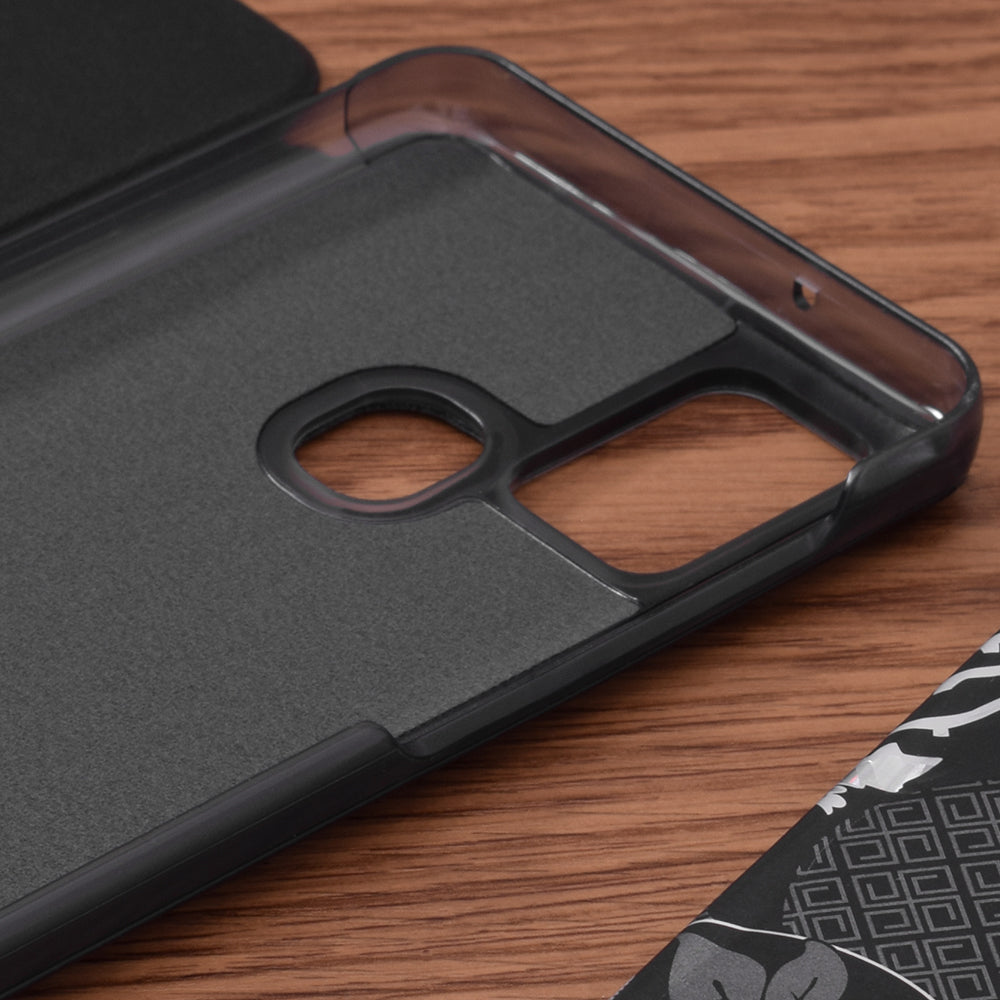 Husa de protectie Techsuit eFold Series compatibil cu Samsung Galaxy A21s, Negru