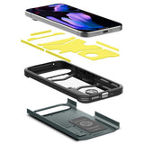 Husa de protectie Spigen Tough Armor (ACS07728) compatibil cu Google Pixel 9 Pro XL, Abyss Green
