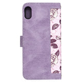 Husa de protectie Techsuit FlipCraft compatibil cu iPhone XS Max, Mov