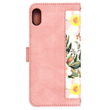 Husa de protectie Techsuit FlipCraft compatibil cu iPhone XS Max, Sweetheart Pink
