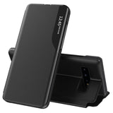 Husa de protectie Techsuit eFold Series compatibil cu Samsung Galaxy S10 Plus, Negru