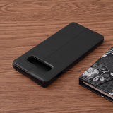 Husa de protectie Techsuit eFold Series compatibil cu Samsung Galaxy S10 Plus, Negru