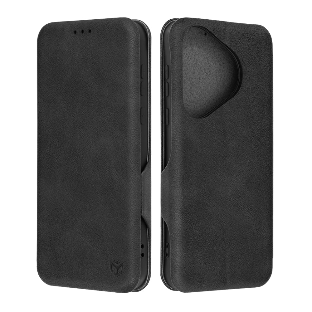 Husa de protectie Techsuit Safe Wallet Plus compatibil cu Huawei Pura 70, Negru