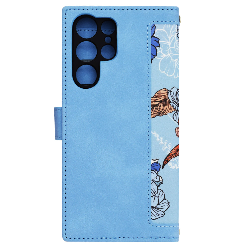 Husa de protectie Techsuit FlipCraft compatibil cu Samsung Galaxy S24 Ultra, Vibrant Blue