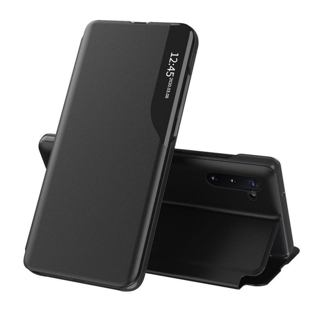 Husa de protectie Techsuit eFold Series compatibil cu Samsung Galaxy Note 10 4G / Note 10 5G, Negru