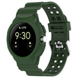 Curea smartwatch Techsuit Watchband (W065) compatibil cu Google Pixel Watch / Watch 2 / Watch 3 / Watch 4 41mm, Verde