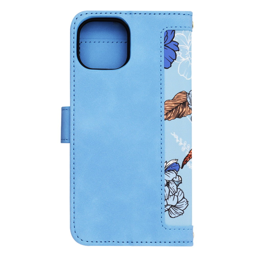 Husa de protectie Techsuit FlipCraft compatibil cu iPhone 15, Vibrant Blue
