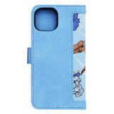 Husa de protectie Techsuit FlipCraft compatibil cu iPhone 15, Vibrant Blue