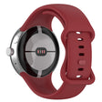 Curea smartwatch Techsuit Watchband (W031) compatibil cu Google Pixel Watch 3 45mm, Bordo