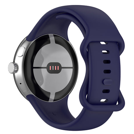Curea smartwatch Techsuit Watchband (W031) compatibil cu Google Pixel Watch / Watch 2 / Watch 3 / Watch 4 41mm, Bleumarin
