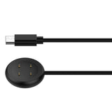 Incarcator Techsuit SmartWatch Wireless Charging Cable (THC5), for Google Pixel Watch 3 (41mm, 45mm) / 2 / Fitbit Ace LTE, Type-C, Negru