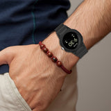 Curea smartwatch Techsuit Watchband (W065) compatibil cu Google Pixel Watch / Watch 2 / Watch 3 / Watch 4 41mm, Negru