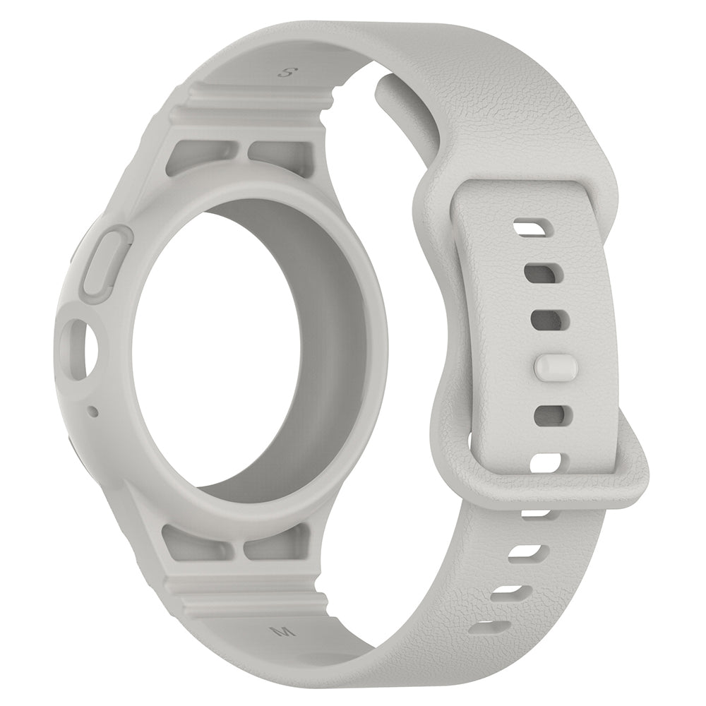 Curea smartwatch Techsuit Watchband (W066) compatibil cu Google Pixel Watch / Watch 2 / Watch 3 / Watch 4 41mm, Gri