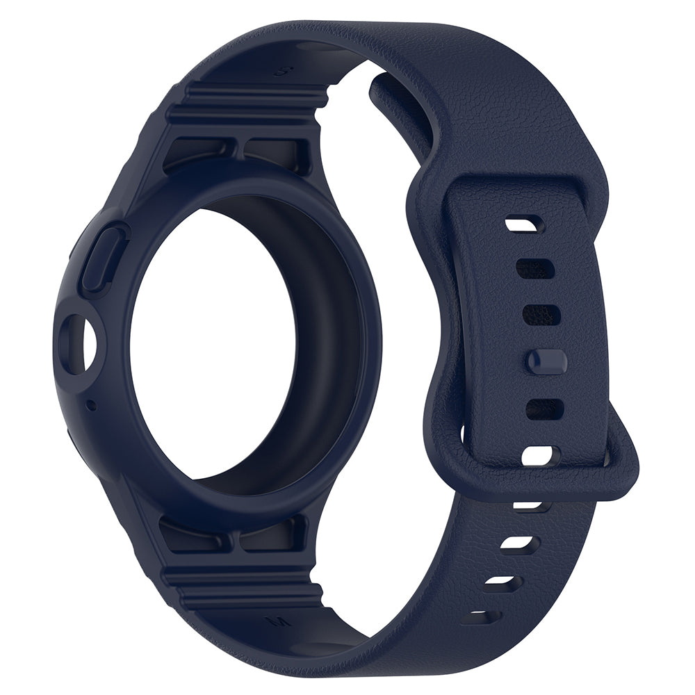 Curea smartwatch Techsuit Watchband (W066) compatibil cu Google Pixel Watch / Watch 2 / Watch 3 / Watch 4 41mm, Bleumarin