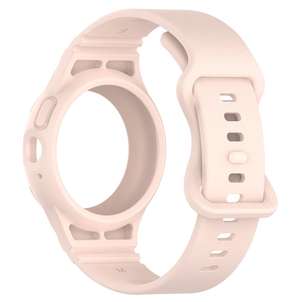 Curea smartwatch Techsuit Watchband (W066) compatibil cu Google Pixel Watch / Watch 2 / Watch 3 / Watch 4 41mm, Roz