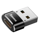 Adaptor Baseus OTG (CAAOTG-01), Type-C la USB, Negru
