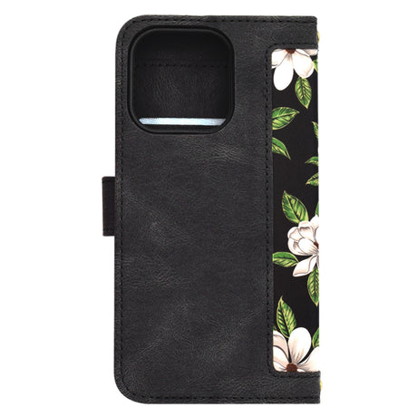 Husa de protectie Techsuit FlipCraft compatibil cu iPhone 15 Pro, Flowers of the Dawn