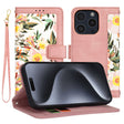 Husa de protectie Techsuit FlipCraft compatibil cu iPhone 15 Pro, Sweetheart Pink