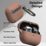 Casti Ringke Protection Case Onyx Magnetic, for Samsung Galaxy Buds 3 / 3 Pro / 3 FE, Non-Slip Texture, Constant Coral
