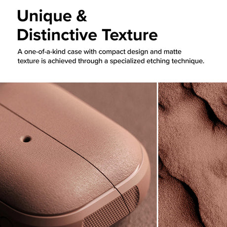 Casti Ringke Protection Case Onyx Magnetic, for Samsung Galaxy Buds 3 / 3 Pro / 3 FE, Non-Slip Texture, Constant Coral