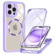 Folie de protectie Techsuit ColorVerse 360 MagSafe Series + compatibil cu iPhone 14 Pro Max, Mov