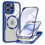 Folie de protectie Techsuit ColorVerse 360 MagSafe Series + compatibil cu iPhone 14 Pro Max, Albastru
