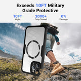 Folie de protectie Techsuit ColorVerse 360 MagSafe Series + compatibil cu iPhone 13 Pro Max, Mov