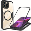 Folie de protectie Techsuit ColorVerse 360 MagSafe Series + compatibil cu iPhone 13 Pro Max, Negru