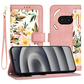 Husa de protectie Techsuit FlipCraft compatibil cu Nothing Phone (2a) / (2a) Plus, Sweetheart Pink