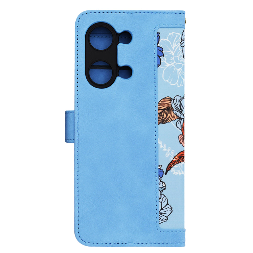 Husa de protectie Techsuit FlipCraft compatibil cu OnePlus Nord 3, Vibrant Blue