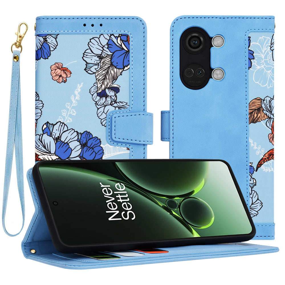 Husa de protectie Techsuit FlipCraft compatibil cu OnePlus Nord 3, Vibrant Blue