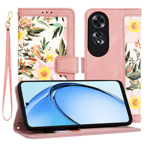 Husa de protectie Techsuit FlipCraft compatibil cu Oppo A60 4G, Sweetheart Pink