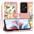 Husa de protectie Techsuit FlipCraft compatibil cu Oppo Reno11 F, Sweetheart Pink